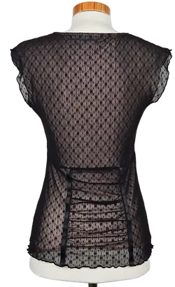 Mexx Damen Top, schwarz - Gr. S  - Bild 2