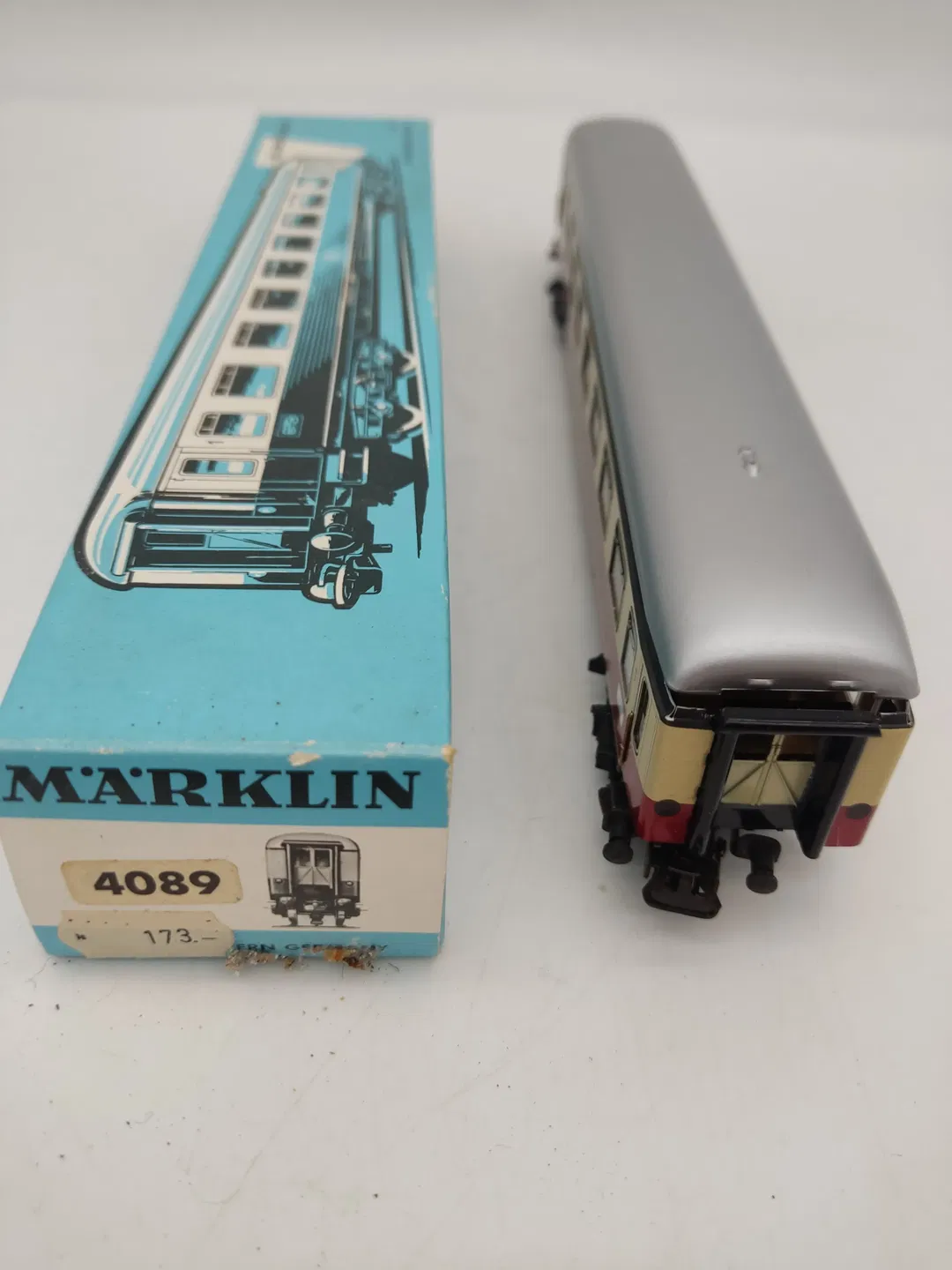Märklin 4089 DB Tee-Abteilwagen im Originalkarton - Bild 1