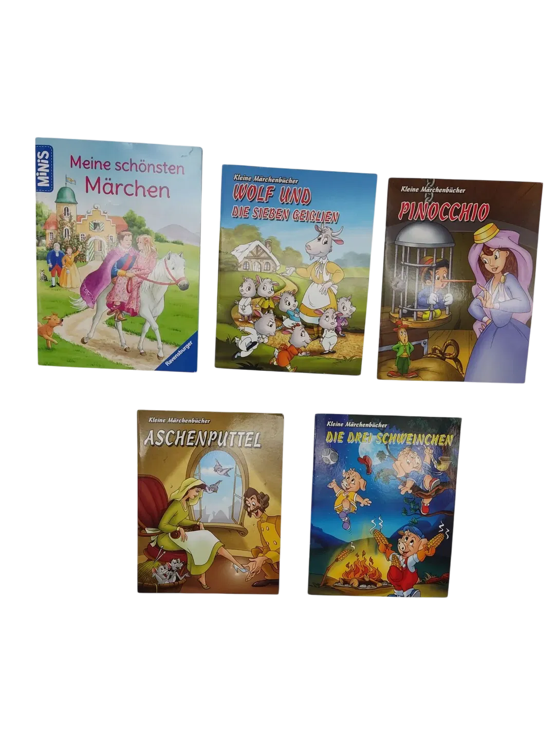 Kleine Bücher - Diverse Märchen - 5 Stück - Bild 2