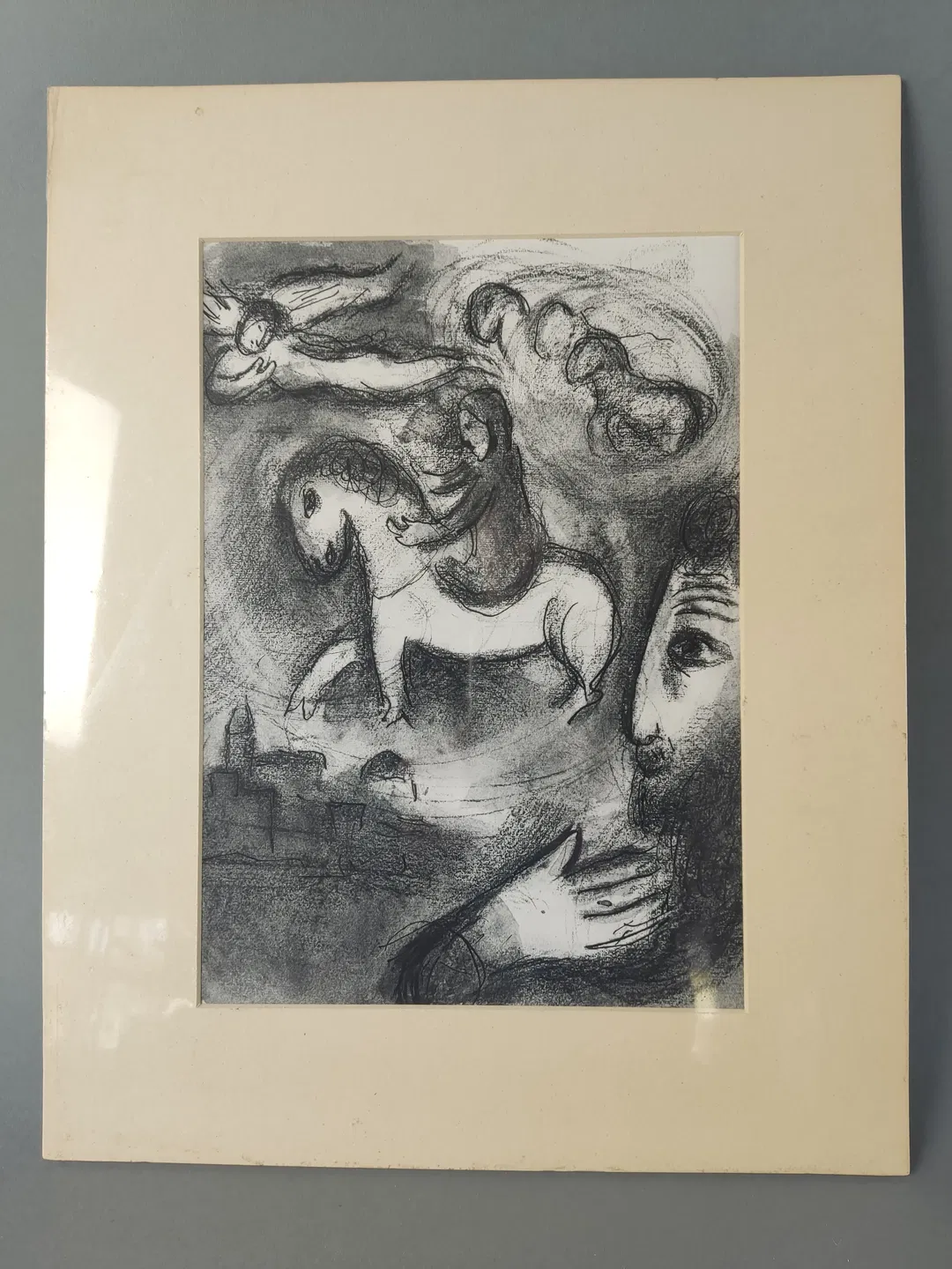 Marc Chagall / Druck in Passepartout 35 x 44 cm - Bild 4