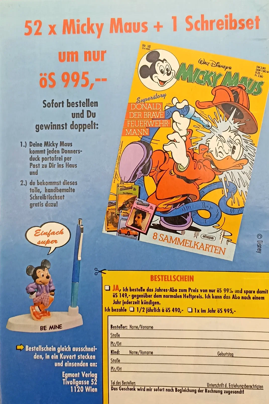 Walt Disneys Micky Maus "Sonderausgabe 1990" – Bild 2