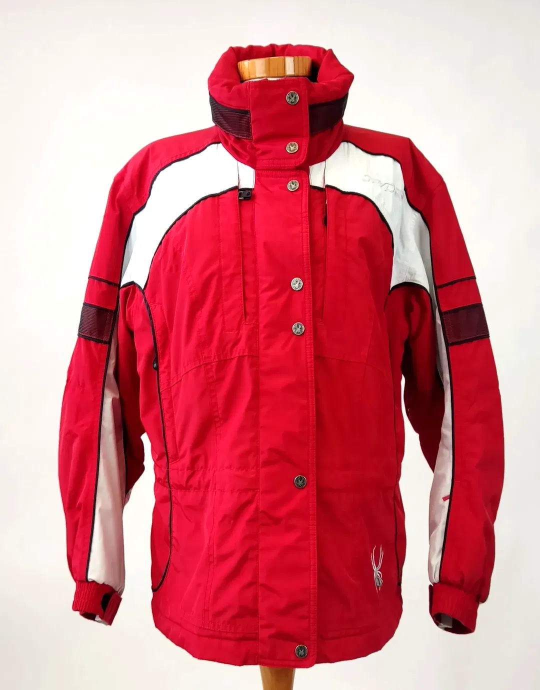Spyder Damen Skijacke rot-weiß - Gr. M - Bild 4