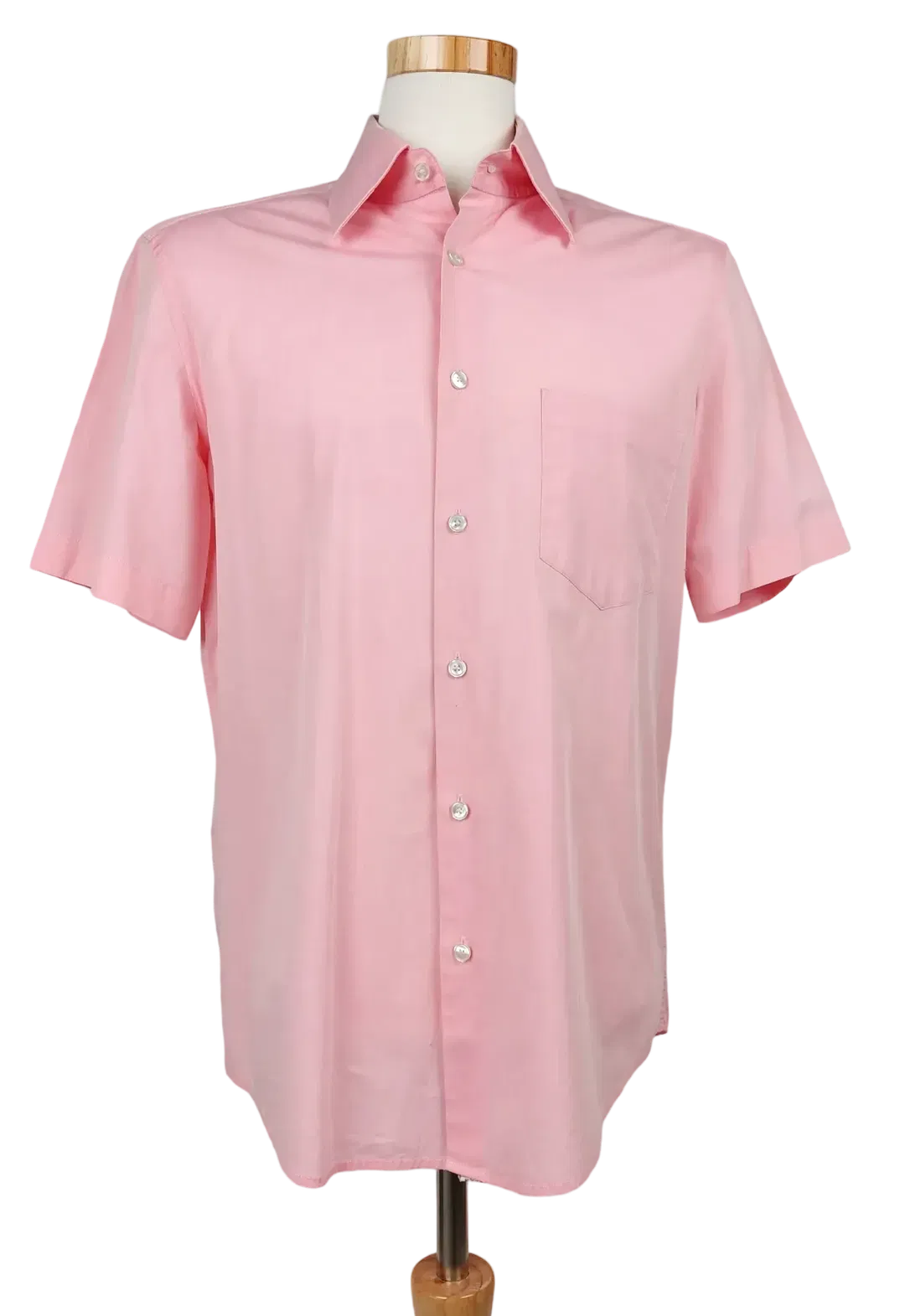 Hugo Boss Herren Hemd, rosa - Gr. M  - Bild 4