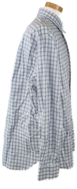 McNeal Herrenhemd blau, weiß kariert - Gr. XL/XXL - Bild 2