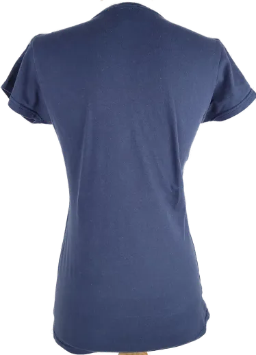 T-Shirt "Harry Potter, kurzarm mit Rundhalsausschnitt, blau mit Aufdruck, Größe 36 (geschätzt) – Bild 2