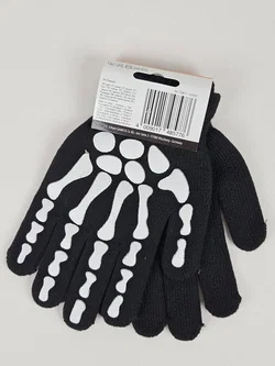 Halloween Zubehör #3 "Skelett-Handschuhe " – Vorschau 2
