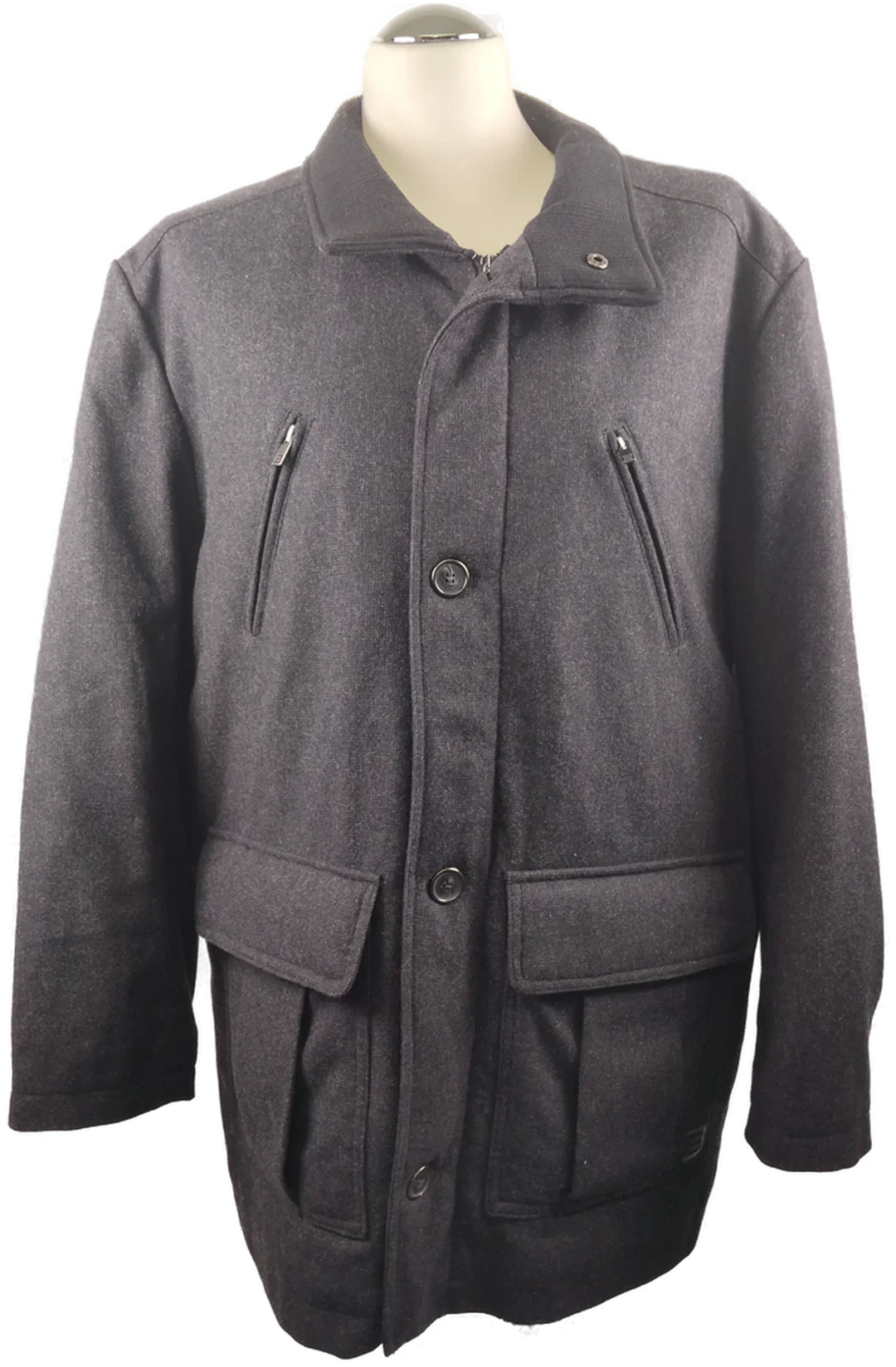 BIAGGINI Herrenjacke Dunkelgrau Größe 58 | Zeitloser Stil – Bild 1