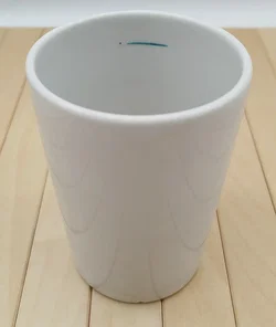 Trinkbecher/Kakaobecher, Lilien Porzellan, Daisy, Nr 25, weiß  – Vorschau 1