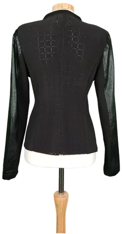 Rinascimento Damen Jacke in Lederoptik schwarz - L/40 - Bild 2