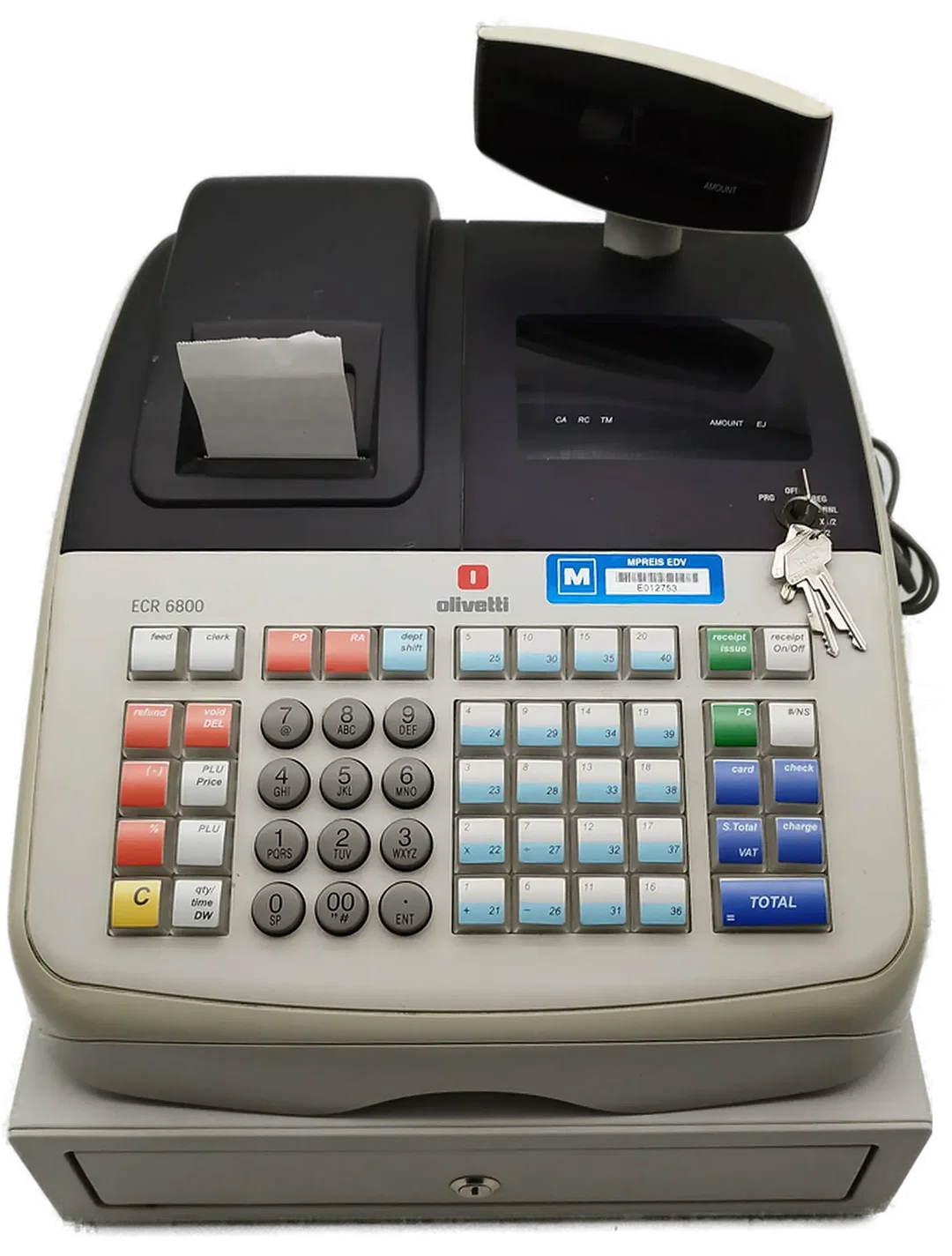 Registrierkassa Sonstige (Olivetti ECR 6800) | Einmaliges Fundstück - Bild 3