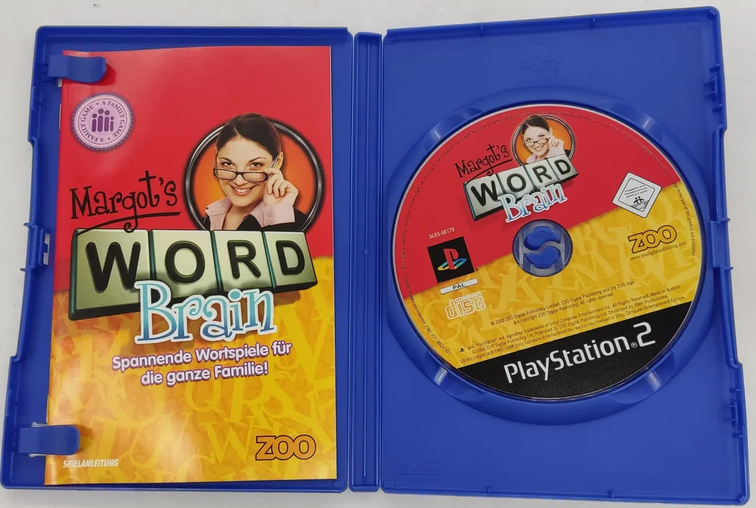 Playstation Sony PS2 Spiel Margot's Word Brain – Bild 2