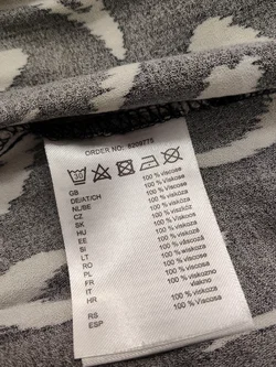 Damen Maxikleid Sonstige Viskose Bedruckt Gr.40 | Sommerleicht - Bild 4