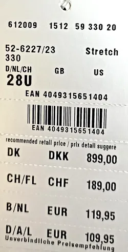 Eurex by Brax Herren Jeans grau Gr. 28U  - Bild 4