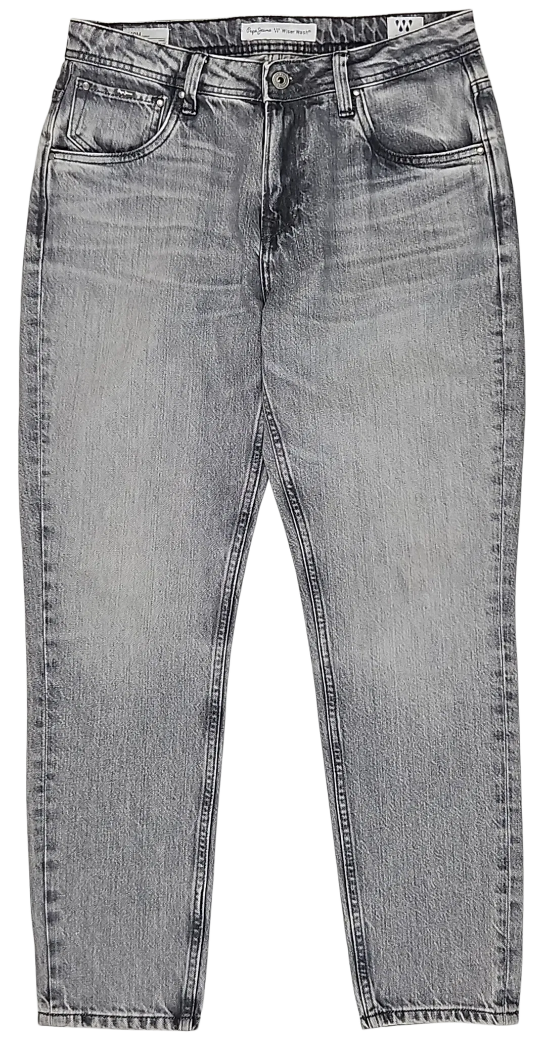 Pepe Jeans Wiser Wash High Waist Damen, grau - Gr. 38 - Bild 4