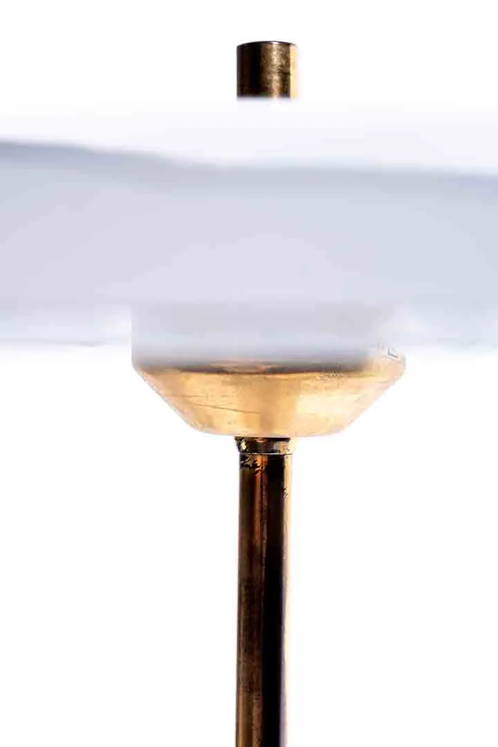 Vintage Lampe (Ikea 1970 Design Space Age Atomic Flying Saucer Solist) – Bild 3