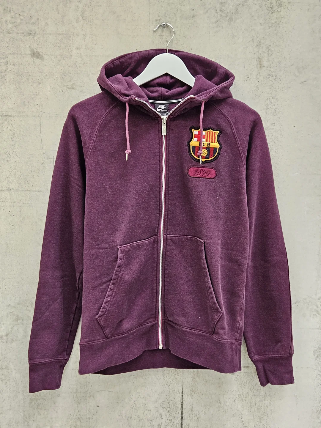 NIKE x FC BARCELONA Damen Trainingspullover, lila - Gr. S – Bild 1