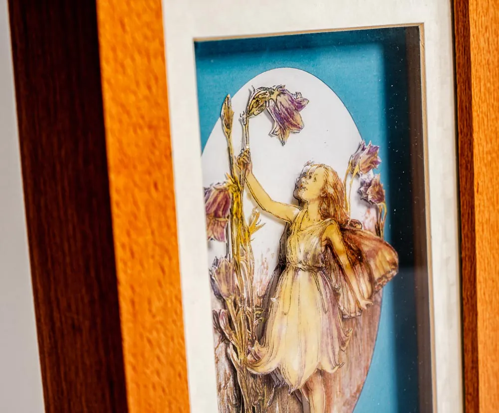 3D Bild Elfe handmade – Bild 2