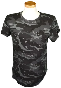 Hollister Herrenshirt grau/schwarz Gr. M