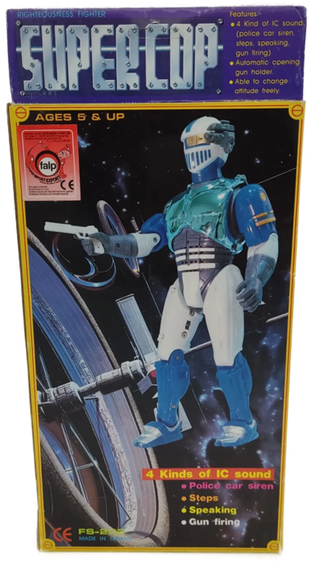 Supercop - Righteousness Fighter - Vintage Toys – Bild 2