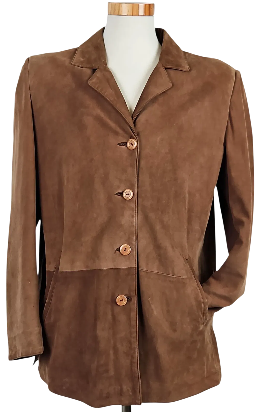 Baccarat Vintage Damen Lederjacke, braun - Gr. XL  - Bild 1