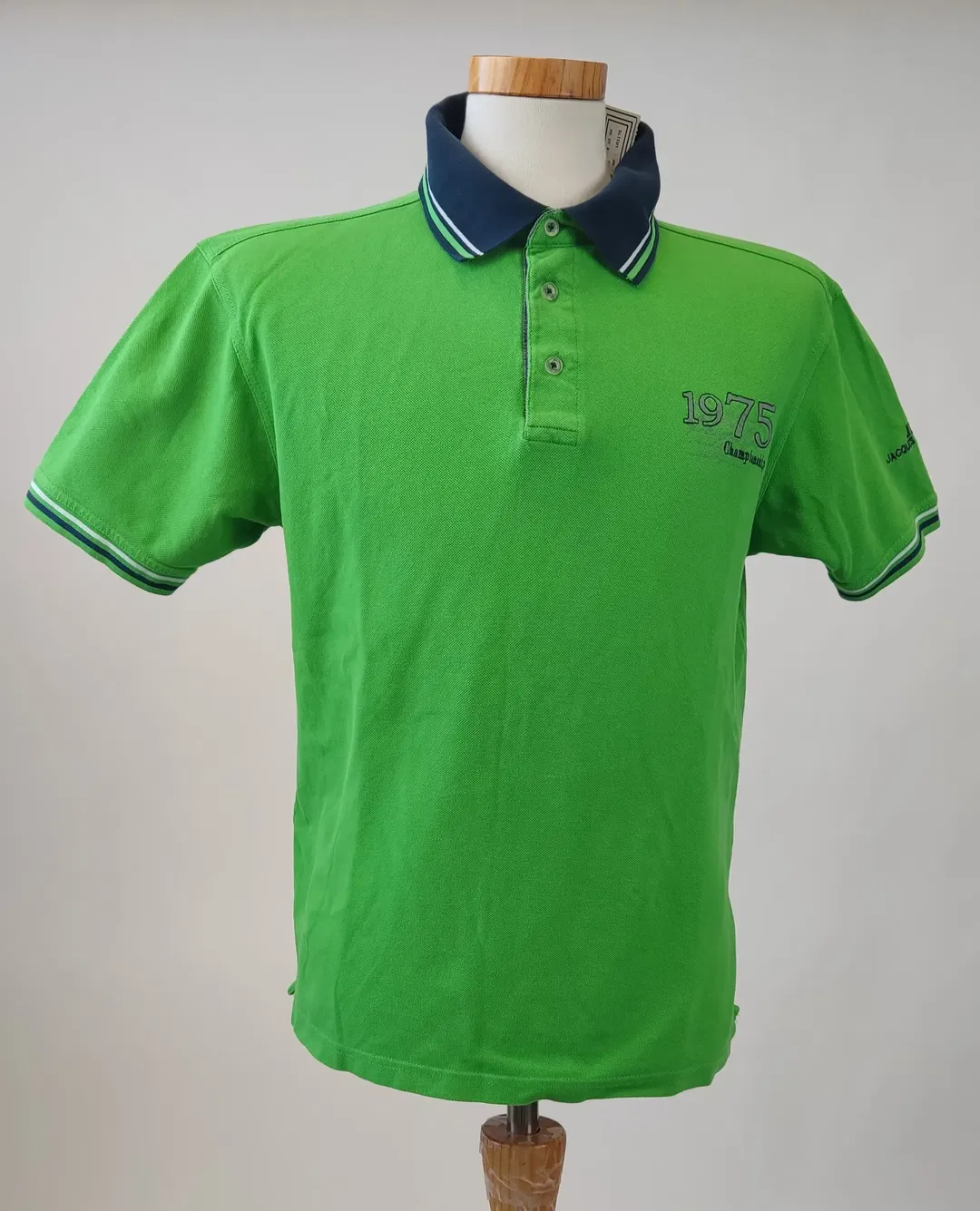 Jacques Lemans Poloshirt Herren, grün - Gr. L - Bild 4