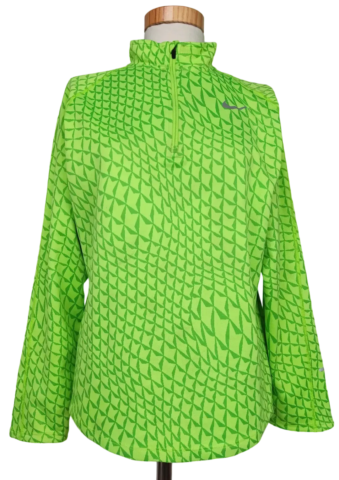 Nike Running Dri-Fit Damen Shirt, grün - Gr. XL  - Bild 1