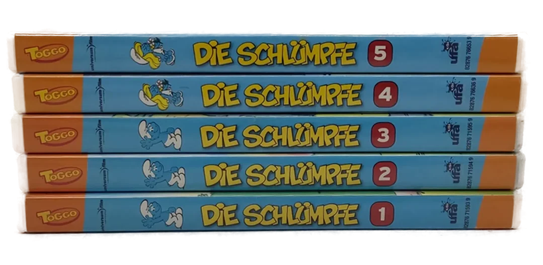 DVD Set "Die Schlümpfe" 5 DVDs – Bild 3