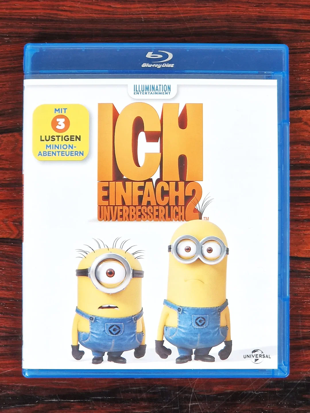 Ich - Einfach unverbesserlich 2 - Film - Blu-ray - inklusive 3 Minion-Abenteuern - Bild 1