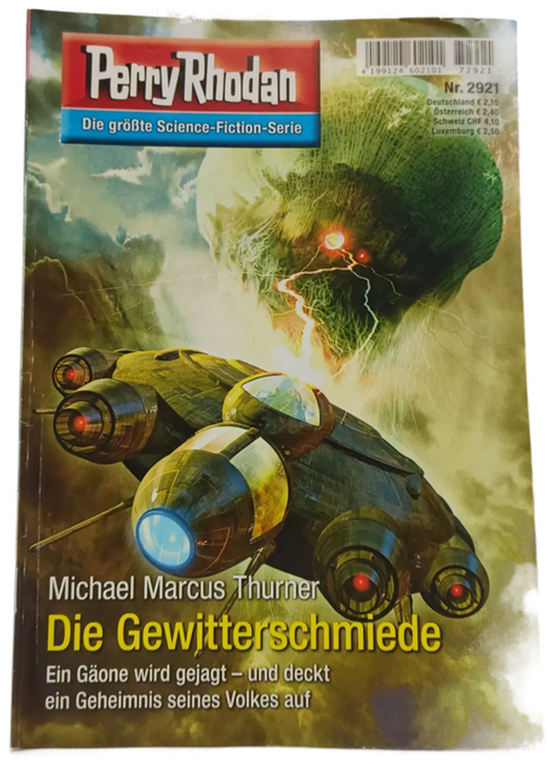 Romanheft Perry Rhodan Die Gewitterschmiede Erstauflage Nr.2921 - Bild 1
