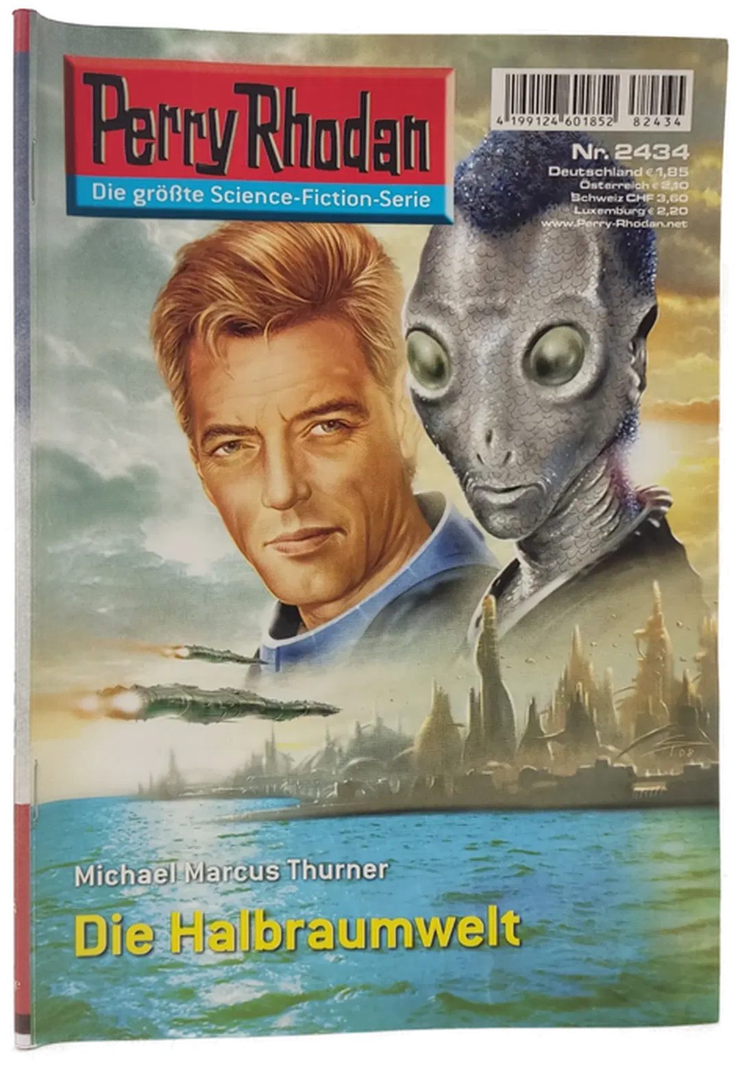 Romanheft Perry Rhodan Die Halbraumwelt Erstauflage Nr. 2434 - Bild 2