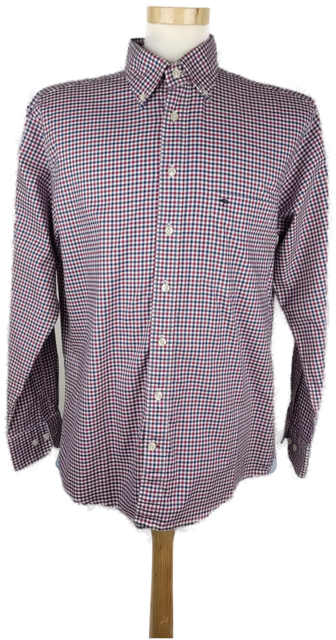 Fynch-Hatton Herrenhemd langarm kariert - 42 - Bild 4