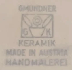 Servierplatte Gmundner Keramik - Rosa Tupferl (5-teilig) – Vorschau 12