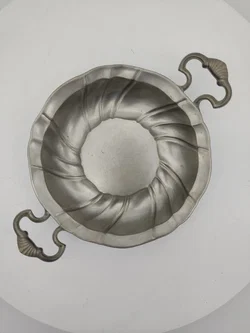 Vintage Zinnschale  Ø 17 cm, sehr guter Zustand - Bild 2
