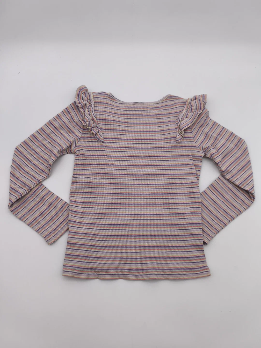 3er Set Langarm Shirts, Mädchen, Gr. 122 – Bild 3