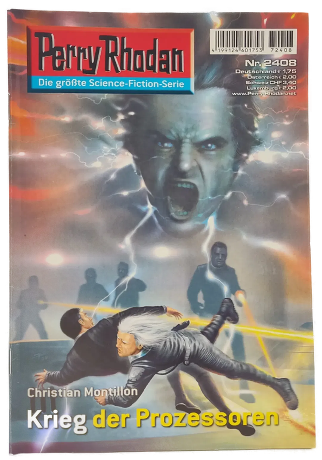 Romanheft Perry Rhodan Krieg der Prozessoren Erstauflage Nr.2408 - Bild 1