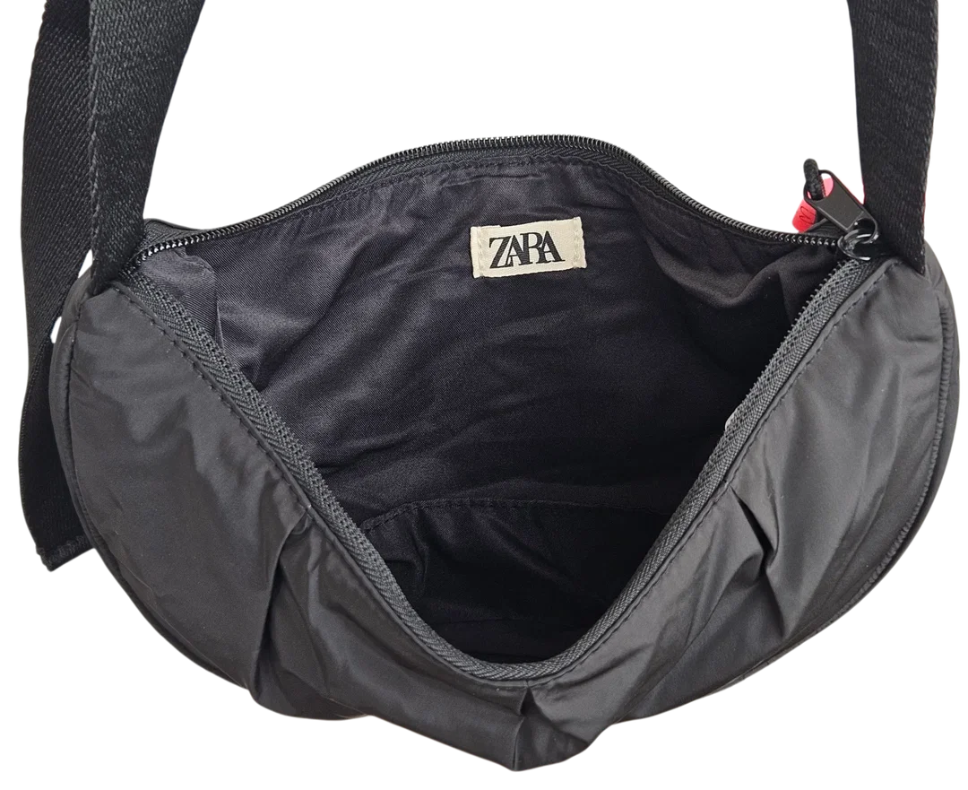 ZARA Damen Crossbodybag, schwarz – Bild 3