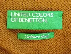 United Colors of Benetton Damenmidikleid orangebraun Gr. XS/ECH-CH - Bild 3