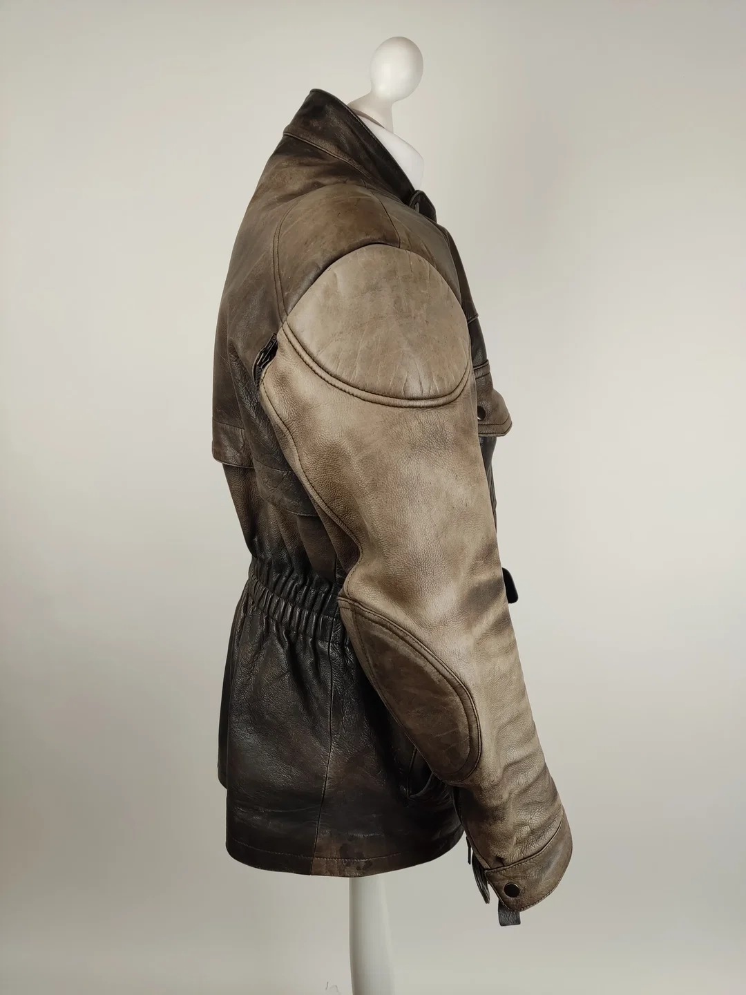 Herren Motorrad Lederjacke Echtleder Größe 54 | Biker-Chic – Bild 6