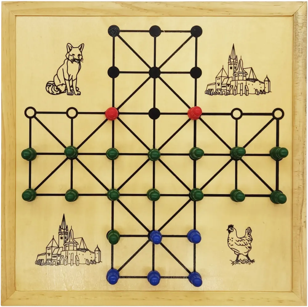 PHILOS Spielesammlung aus Holz mit 6 beliebten Brettspielklassikern – Bild 6