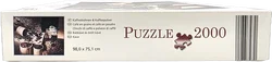 Ravensburger 2000-Teile-Puzzle Kaffeemotiv mit Bohnen und Tassen - Bild 6