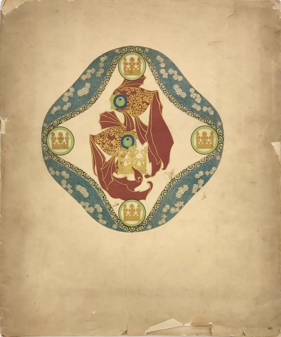 Antiquität - Andersen Kalender 1913 - Zwölf Märchen - Hugo Salus, Heinrich Lefler, Joseph Urban - Bild 2