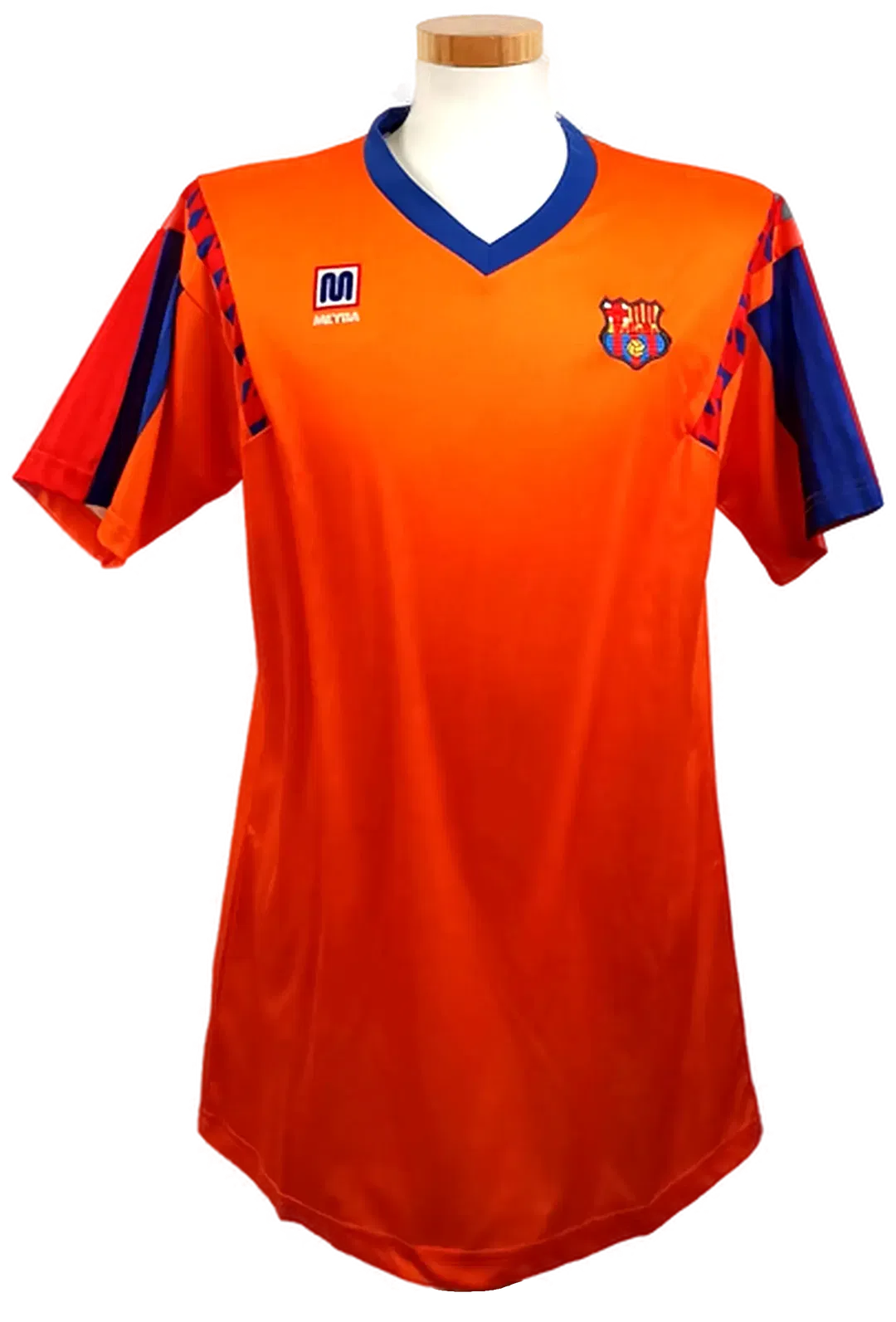 Meyba Herren Barcelona Vintage Trikot orange/blau Gr. XL  - Bild 1
