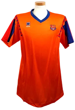 Meyba Herren Barcelona Vintage Trikot orange/blau Gr. XL  - Bild 1