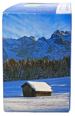 Weihnachtsglocke Porzellan weiß & bedruckt (OVP) - Bild 4