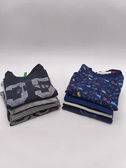 8er Set Langarm Shirts, Junge, Gr. 86/92 – Vorschau 2
