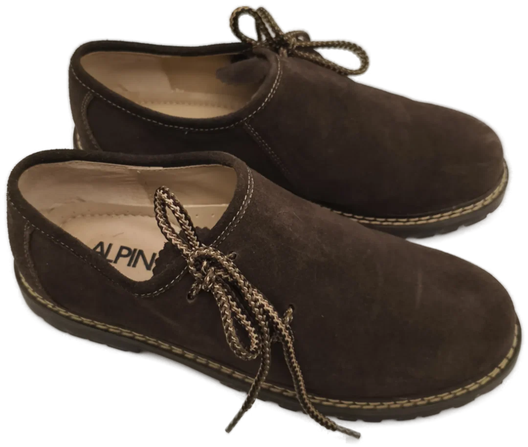 Alpin de Luxe, Trachtenschuhe Herren, Gr. 43, Haferlschuhe - Bild 4