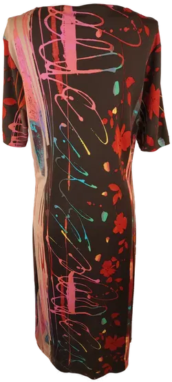 FLAMM Midikleid bunt gemuster - XL/42 - Bild 2