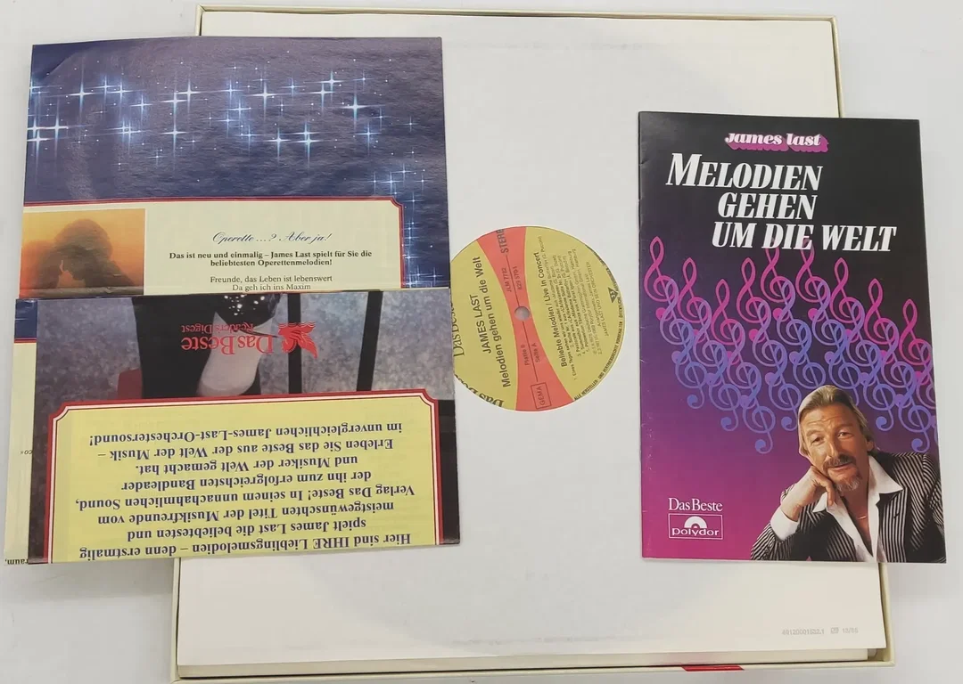 Vinyl 8 Stück Schallplatten James Last "Melodien gehen um die Welt" Das Beste – Bild 3