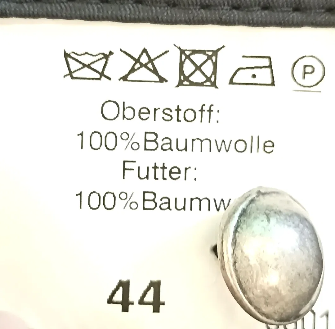 h.moser Damentracht Samtgilet "Pleamle" Gr. XL – Bild 4