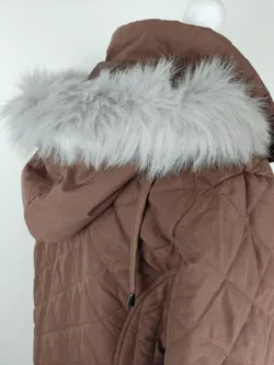Damen Winterjacke mit abnehmbarer Kapuze Größe 44 | Gemütlicher Klassiker - Bild 4